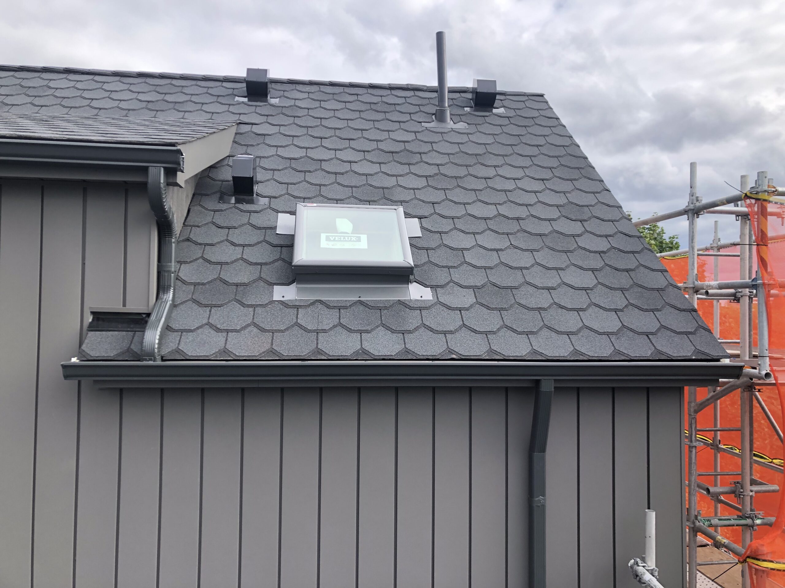 skylight installed on roof